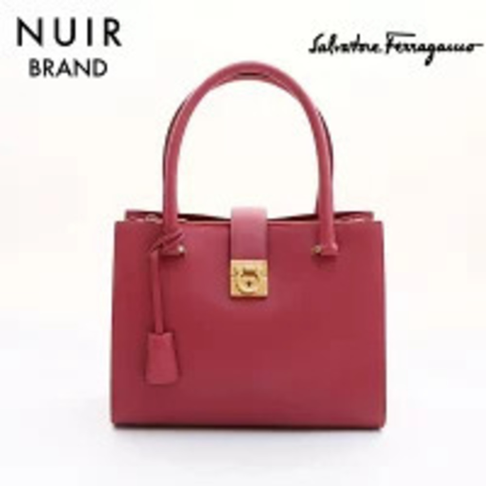 Salvatore Ferragamo Gancini Handbag Pink